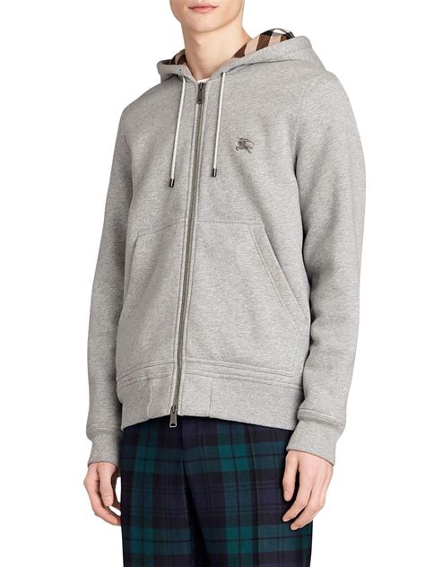 zip up burberry|burberry hoodie grey zip.